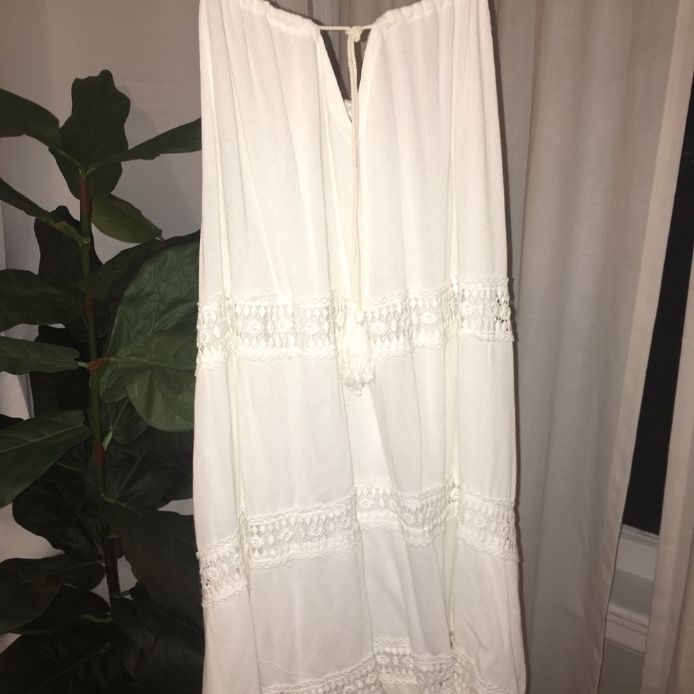 Delicate white dress
